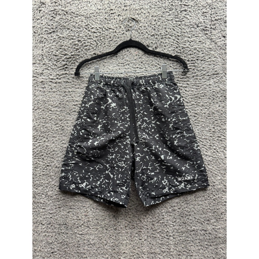 Quasi Skateboard Duece Drawstring Lightweight Shorts Black Mens Size XXS